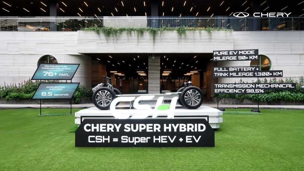 Chery Tiggo 8 CSH Super Hybrid Engine